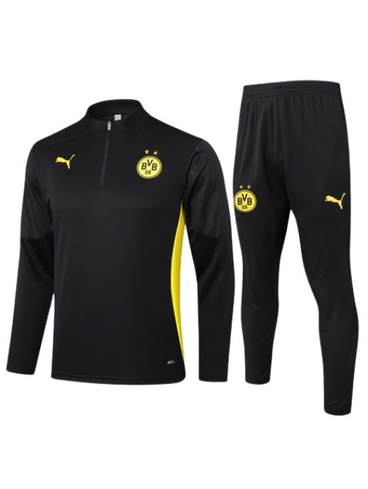 BORUSSIA DORTMUND BLACK TRACKSUIT 2024/2025 - PLAYER