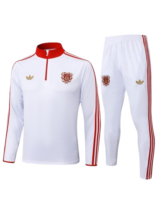 BAYERN MUNICH WHITE 125 YEARS TRACKSUIT 2025/2026