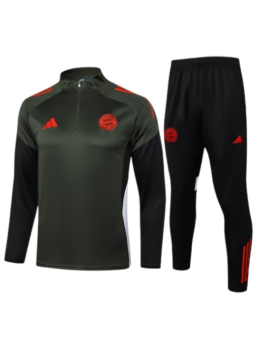 BAYERN MUNICH DARK GREEN TRACKSUIT 2025/2026
