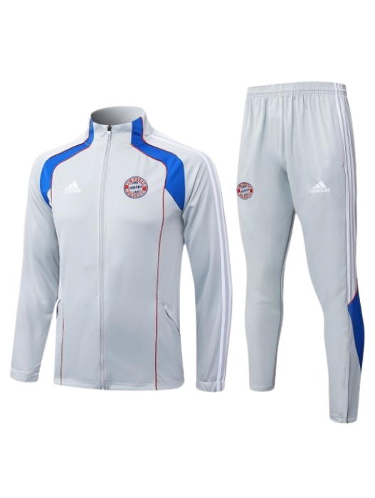 BAYERN MUNICH KIDS LIGHT GRAY RETRO JACKET SUIT 2025/2026