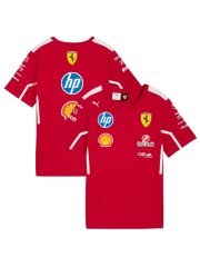 F1 SCUDERIA FERRARI 2025 TEAM T-SHIRT