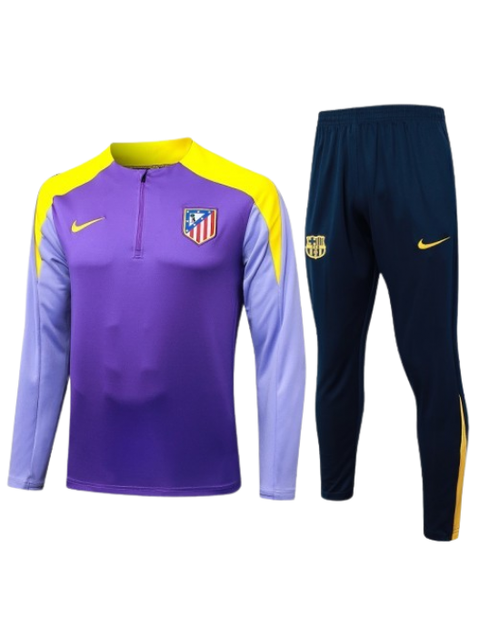 ATLETICO MADRID PURPLE TRACKSUITS 2025/2026