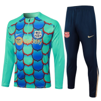 BARCELONA GREEN TRACKSUITS 2024/2025 - PLAYER