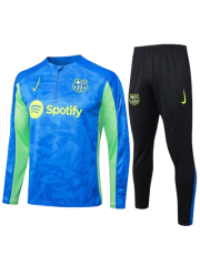FC BARCELONA LIGHT BLUE TRACKSUIT 2024/2025 - PLAYER