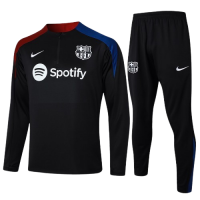 BARCELONA BLACK TRACKSUITS 2024/2025