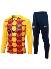 BARCELONA YELLOW TRACKSUITS 2024/2025 - PLAYER