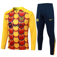 BARCELONA YELLOW TRACKSUITS 2024/2025 - PLAYER