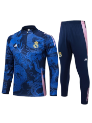 REAL MADRID BLUE TRACKSUITS 2024/2025 - PLAYER