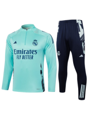 REAL MADRID GREEN TRACKSUITS 2024/2025
