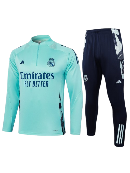 REAL MADRID GREEN TRACKSUITS 2024/2025