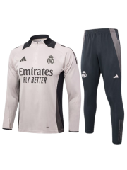 REAL MADRID WHITE TRACKSUITS 2024/2025
