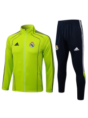 REAL MADRID GREEN RETRO JACKET SUIT 2025/2026