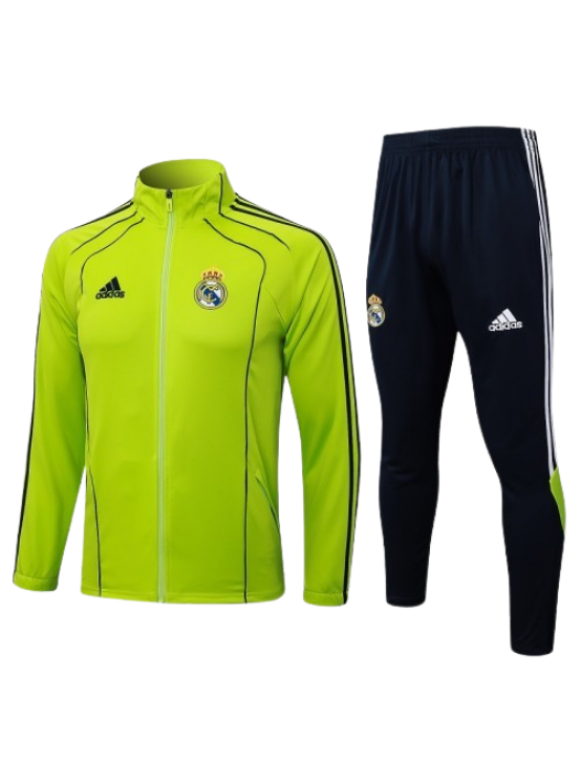 REAL MADRID GREEN RETRO JACKET SUIT 2025/2026