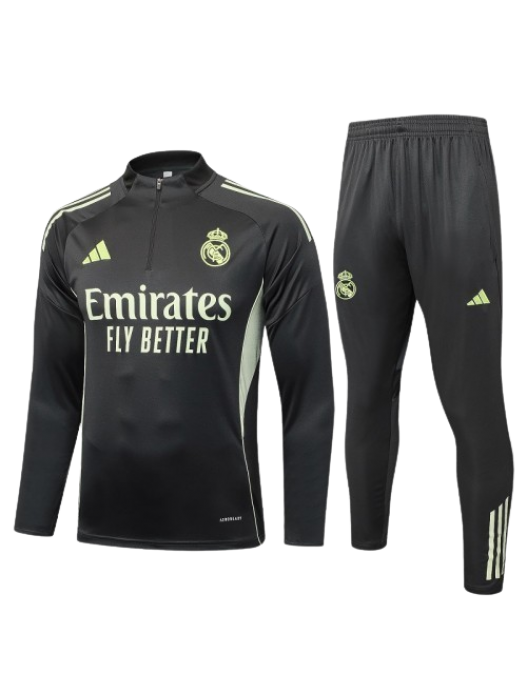 REAL MADRID GRAY TRACKSUIT 2025/2026