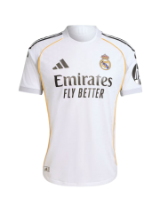 REAL MADRID HOME JERSEY 2025/2026