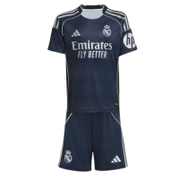 REAL MADRID KIDS AWAY KIT 2025/2026