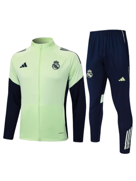 REAL MADRID LIGHT GREEN JACKET SUIT 2025/2026