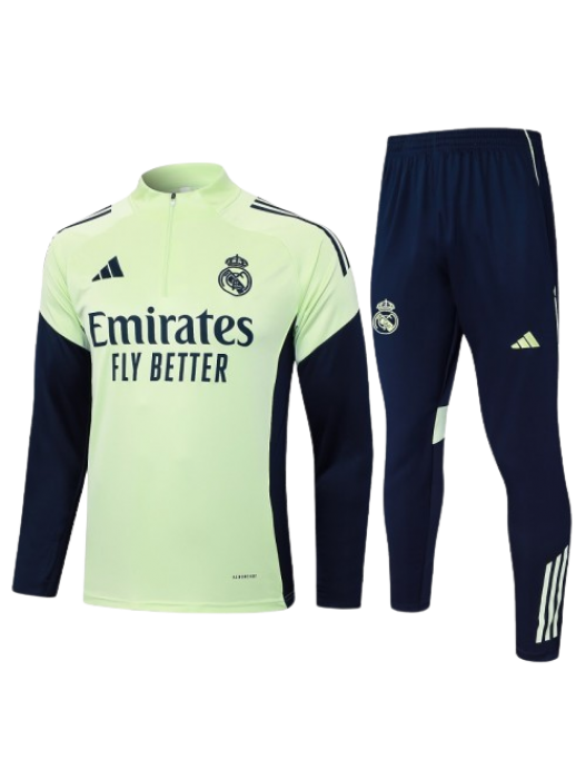 REAL MADRID LIGHT GREEN TRACKSUIT 2025/2026