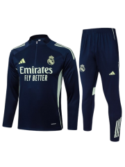 REAL MADRID KIDS NAVY BLUE TRACKSUIT 2025/2026