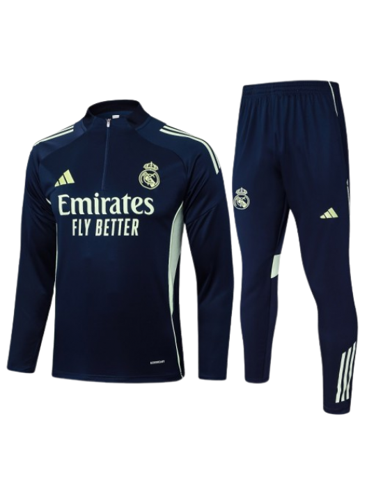 REAL MADRID KIDS NAVY BLUE TRACKSUIT 2025/2026