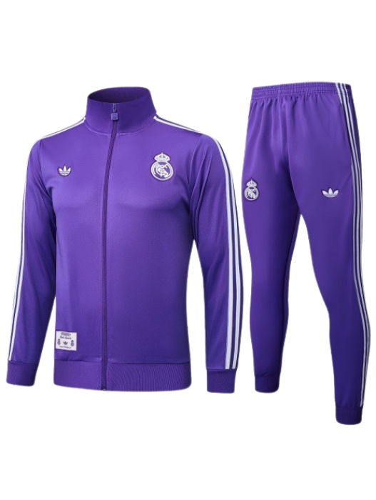 REAL MADRID PURPLE JACKET SUIT 2025/2026