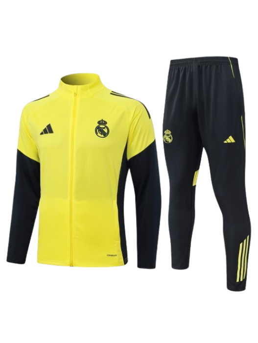 REAL MADRID YELLOW JACKET SUIT 2025/2026