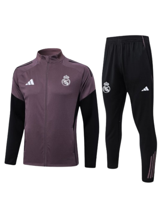 Real Madrid Gray Purple Jacket Suit 2026/2027