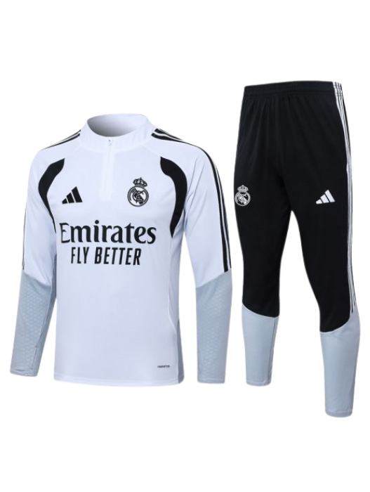 REAL MADRID WHITE TRACKSUIT 2026/2027