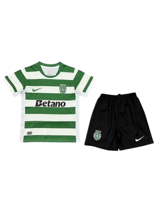 SPORTING LISBON KIDS HOME KIT 2025/2026
