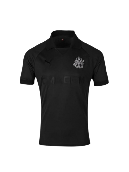 OLYMPIQUE MARSEILLE 125 YEARS JERSEY 2024/2025 - BLACK