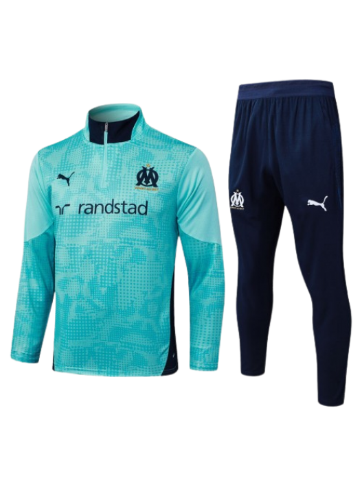 OLYMPIQUE MARSEILLE BLUE TRACKSUIT 2025/2026