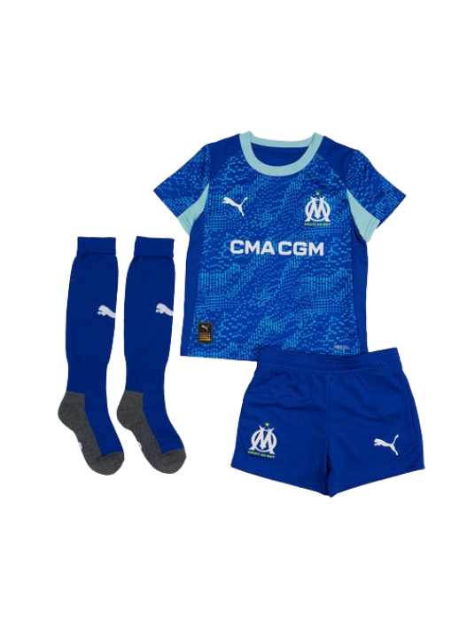OLYMPIQUE MARSEILLE KIDS THIRD KIT 2025/2026