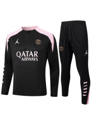 PARIS SAINT-GERMAIN BLACK TRACKSUIT 2024/2025 - PLAYER