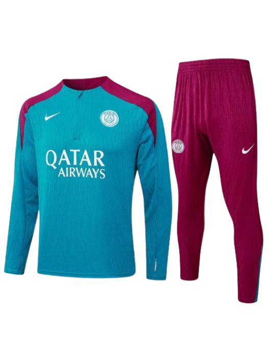 PARIS SAINT GERMAIN LIGHT BLUE TRACKSUITS 2024/2025 - PLAYER