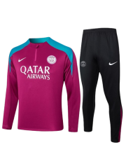 PARIS SAINT GERMAIN KIDS PINK RED TRACKSUITS 2024/2025