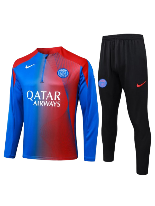 PARIS SAINT-GERMAIN BLUE RED TRACKSUIT 2025/2026