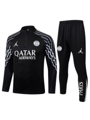 PARIS SAINT GERMAIN BLACK TRACKSUIT 2025/2026