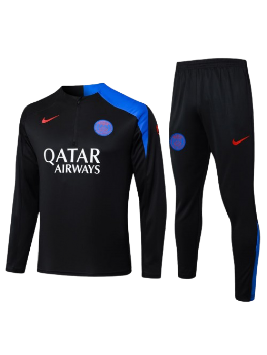 PARIS SAINT-GERMAIN BLACK TRACKSUIT 2025/2026