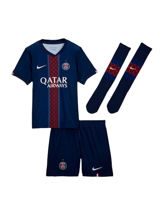 PARIS SAINT-GERMAIN KIDS HOME KIT 2025/2026 – WITH STAR