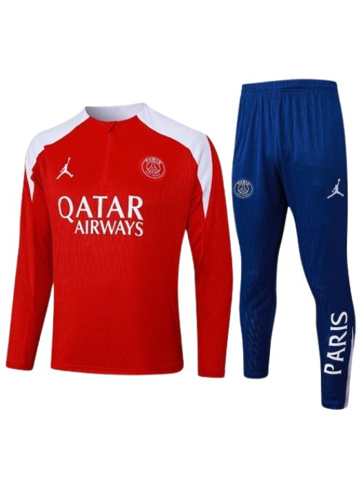 PARIS SAINT GERMAIN RED TRACKSUIT PLAYER 2025/2026