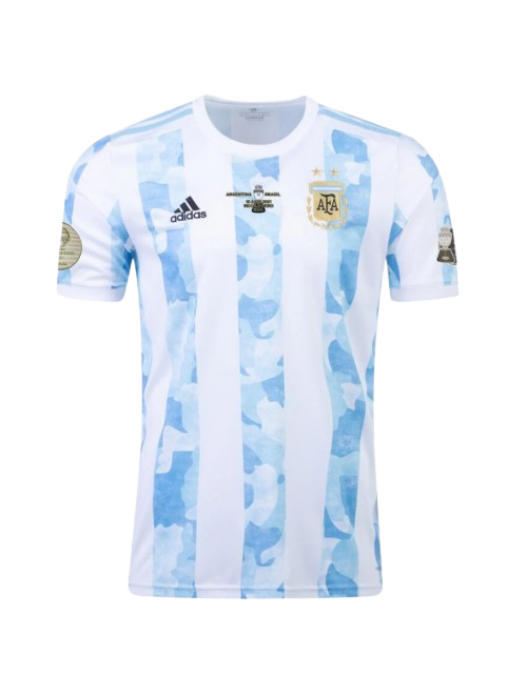 ARGENTINA HOME JERSEY COPA AMERICA CHAMPION 2021