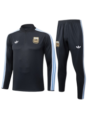 ARGENTINA DARK GRAY TRACKSUIT 2025/2026