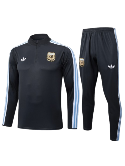ARGENTINA DARK GRAY TRACKSUIT 2025/2026