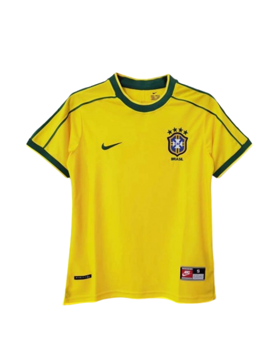 Brazil Home Jersey World Cup 1998