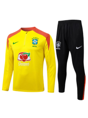 BRAZIL YELLOW TRACKSUIT 2025/2026