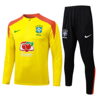 BRAZIL YELLOW TRACKSUIT 2025/2026
