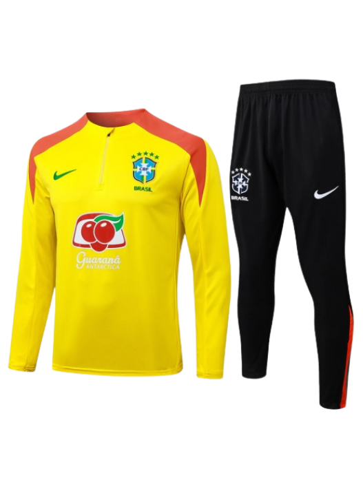 BRAZIL YELLOW TRACKSUIT 2025/2026