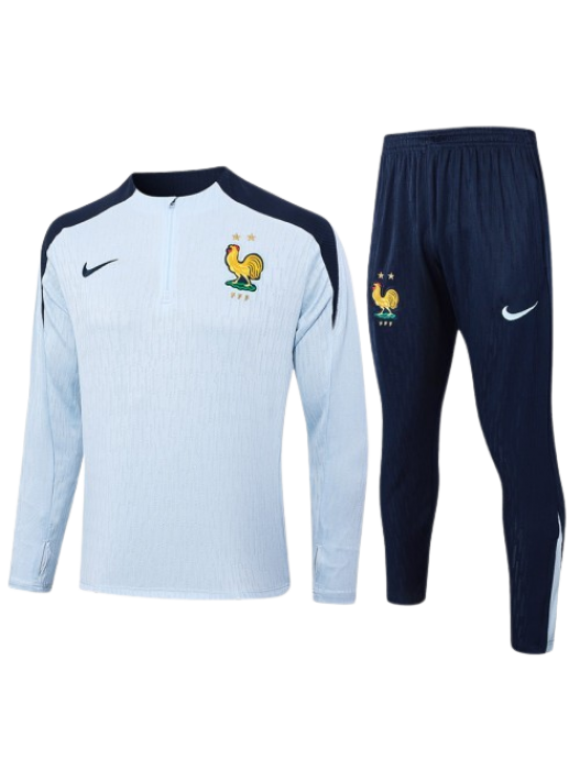 FRANCE KIDS WHITE TRACKSUITS KIT 2024/2025