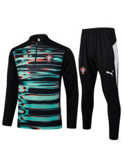 PORTUGAL BLACK GREEN TRACKSUIT 2025/2026