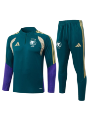 SAUDI ARABIA DARK GREEN TRACKSUIT 2026/2027